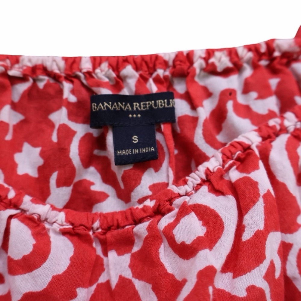 2010 Banana Republic Babydoll Sundress Sweetheart Neckline Small Lightweight - Picture 3 of 8
